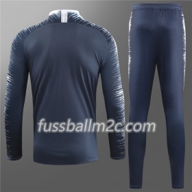 Frankreich 2 Stars Sweatshirts Anzüge Blau 2018